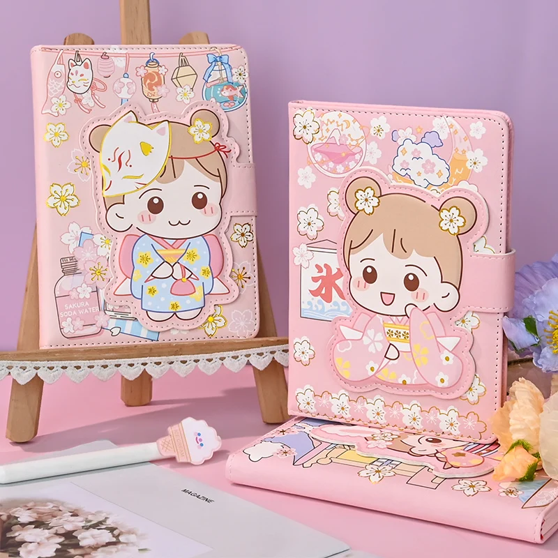 

Cute Notebook Small Fresh Girl Heart Net Celebrity A6 B6 High-value Cheap Diary Book Elementary Student Notepad