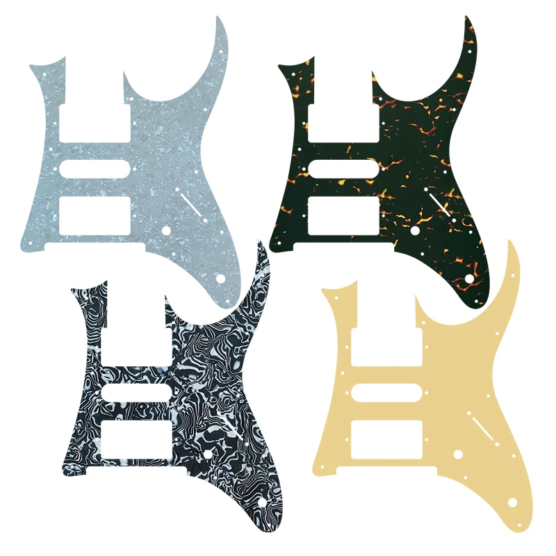 

Запчасти для гитары Fei Man на заказ-для Мите Ibanez RG 350 DX Guitar Pickguard HSH хамбакер Пикап царапина пламенный узор