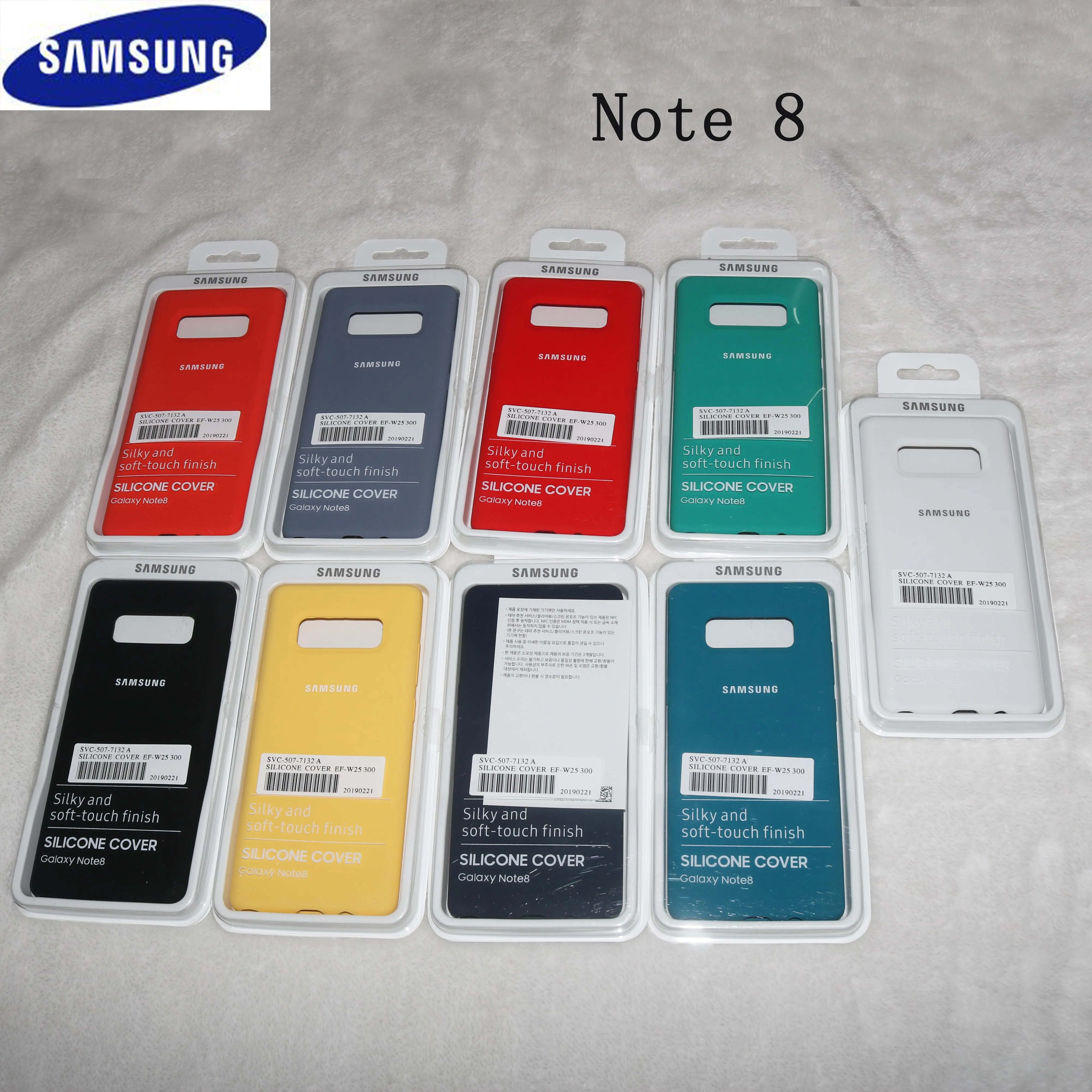 Чехол для Samsung Note 8 100% оригинал высококачественный мягкий силиконовый чехол Galaxy