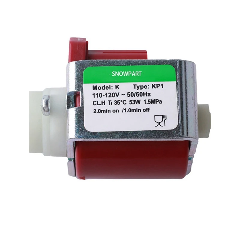 

KP1 53W Plastic Miniature Electromagnetic Pump Automatic Plunger Pump24-240V Suction Pump Electromagnetic Pump 750Ml/Min