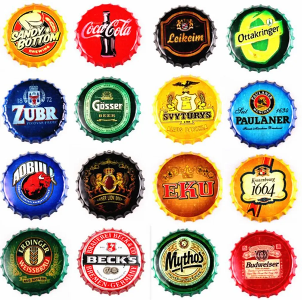 Металлические газовые масляные пивные бутылки крюк крысиный стержень наклейки