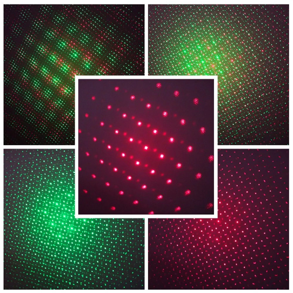 Рождественская сказочная лазерная проекция с полным небом и звездами прожектор