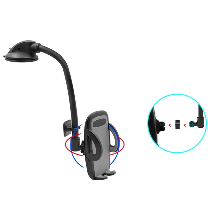 universal car phone cradle holder windshield mount stand for cell phone free global shipping