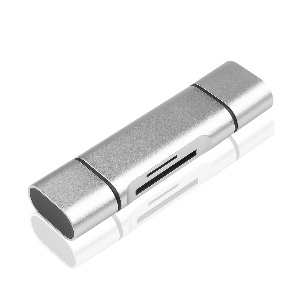 Кардридер Kebidu USB 2 0 Type C на SD Micro TF адаптер для аксессуаров ноутбуков OTG кардридер