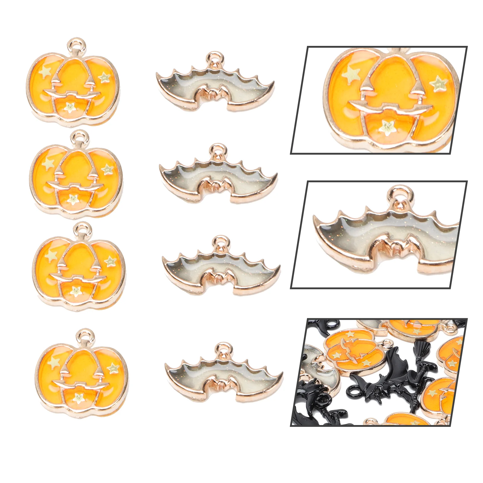 

30Pcs Jewelry Pendants Necklace Pendants Earring Pendants for DIY