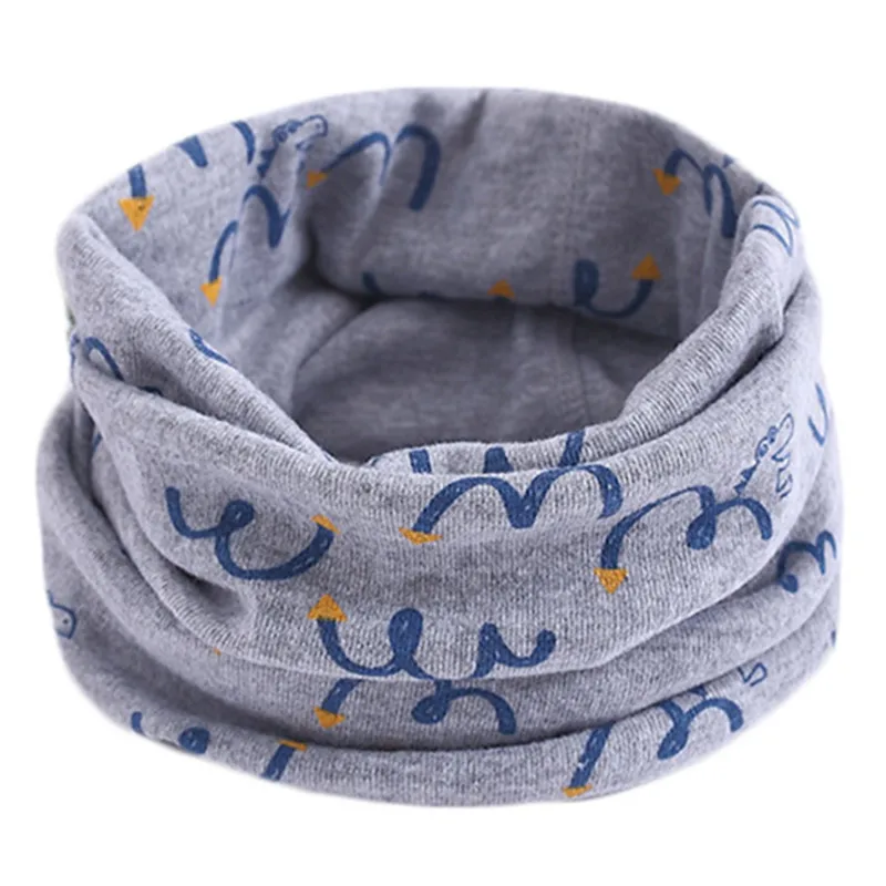 Новинка осенне-зимний хлопковый шарф для маленьких девочек Детский Теплый