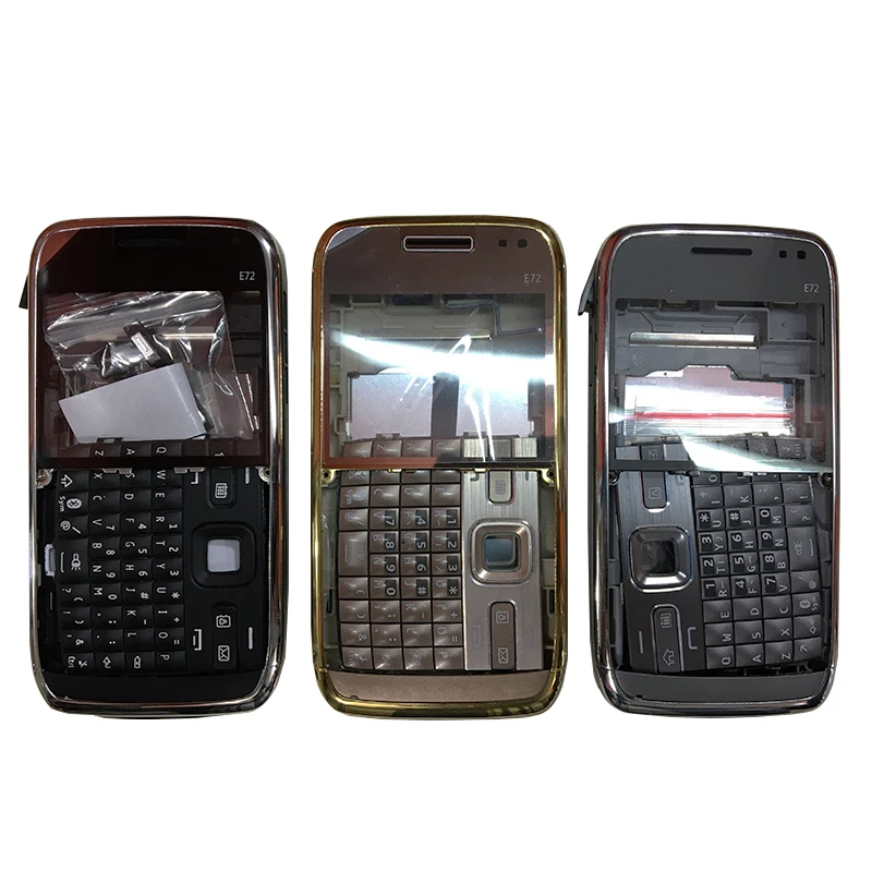 ZUGZUC новый Полный корпус для Nokia E72 Полная Крышка корпуса мобильный телефон +