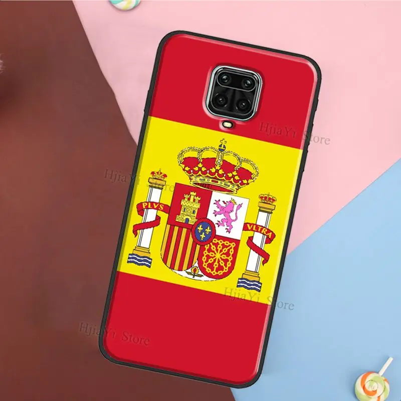 Чехол герб оружия с флагом Испании для Xiaomi Redmi Note 11 Pro 10 10S 9S 7 8 9 чехол 9A 9C 9T |