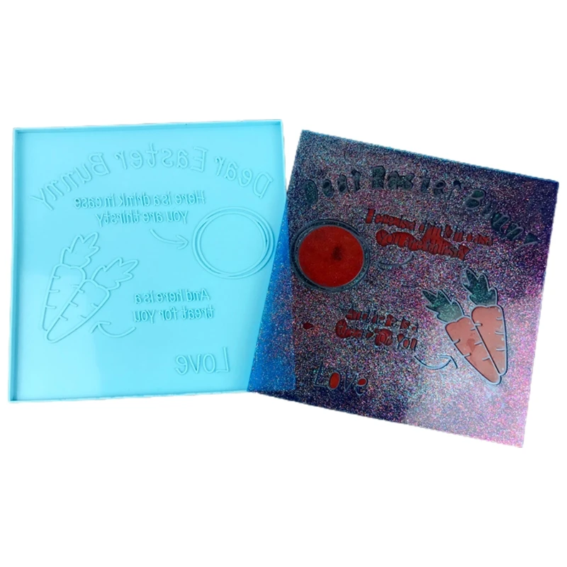 

DIY Crafts Storage Container Plate Epoxy Resin Mold Fruit Tray Silicone Mould