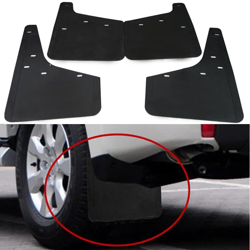 Автомобильный передний и задний грязь Fender Брызговики крыло 4 шт. для Mitsubishi Pajero