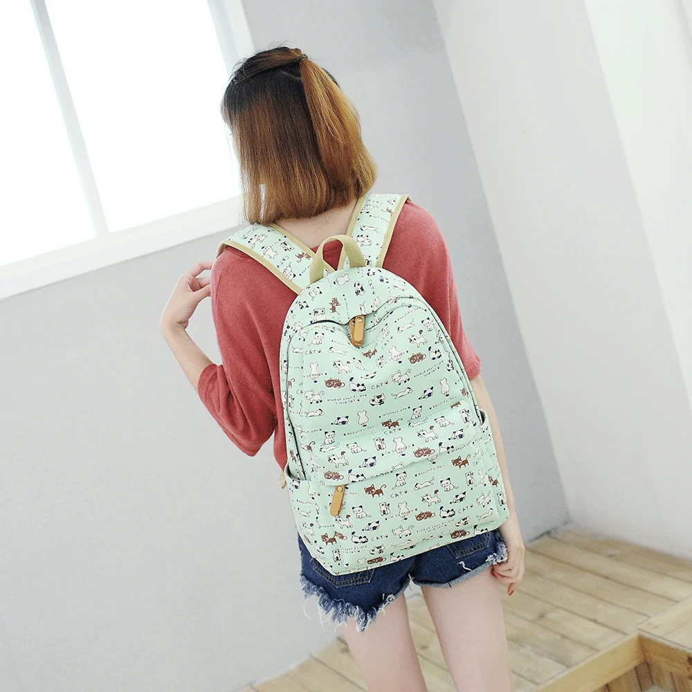 Водонепроницаемый рюкзак Школьный Рюкзак Для женщин подростков милые рюкзаки на