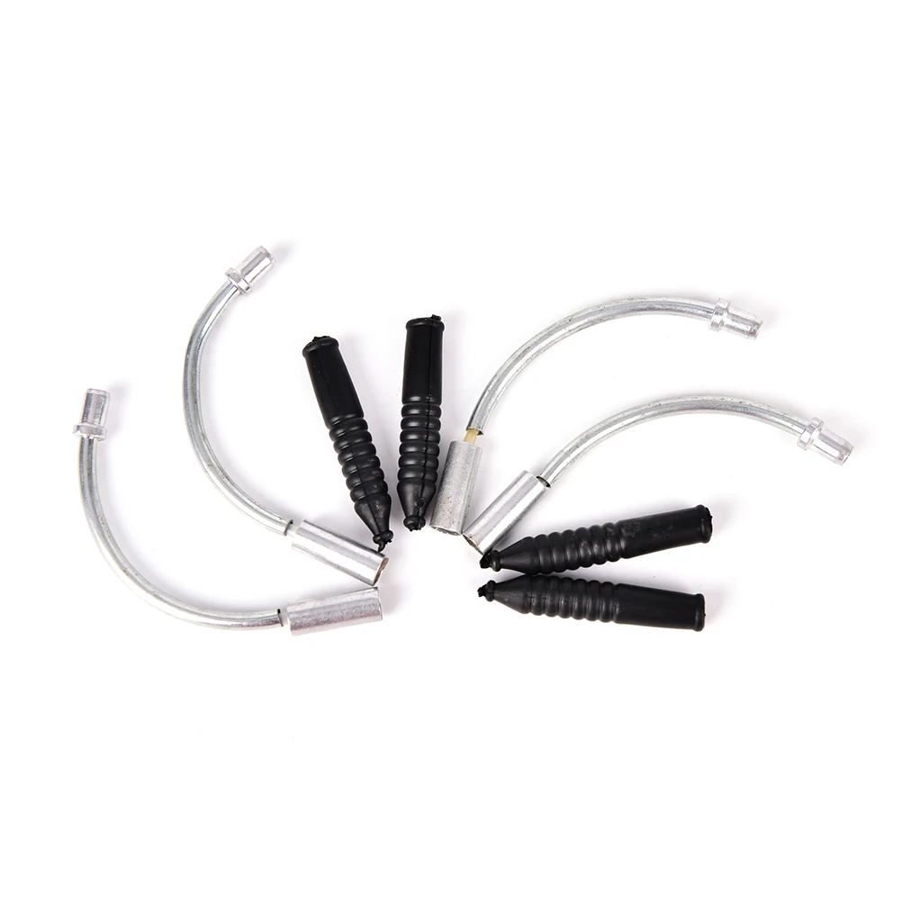 

Hot V Brake Noodles Cable Guide Bend Tube Pipe Plastic Sleeves Boots Protector Hose 1 Sets MTB Mountain Bike Bicycle