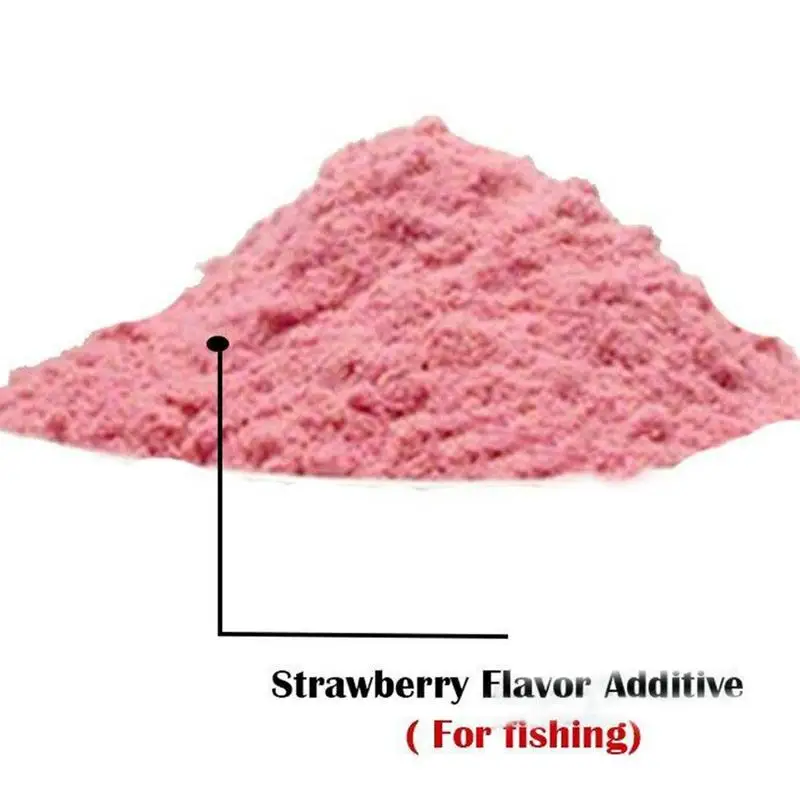 1 мешок 20 г клубничного аромата рыболовная добавка для ловли карпа на открытом