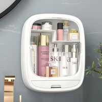 vanity rack wall mounted cosmetic storage box