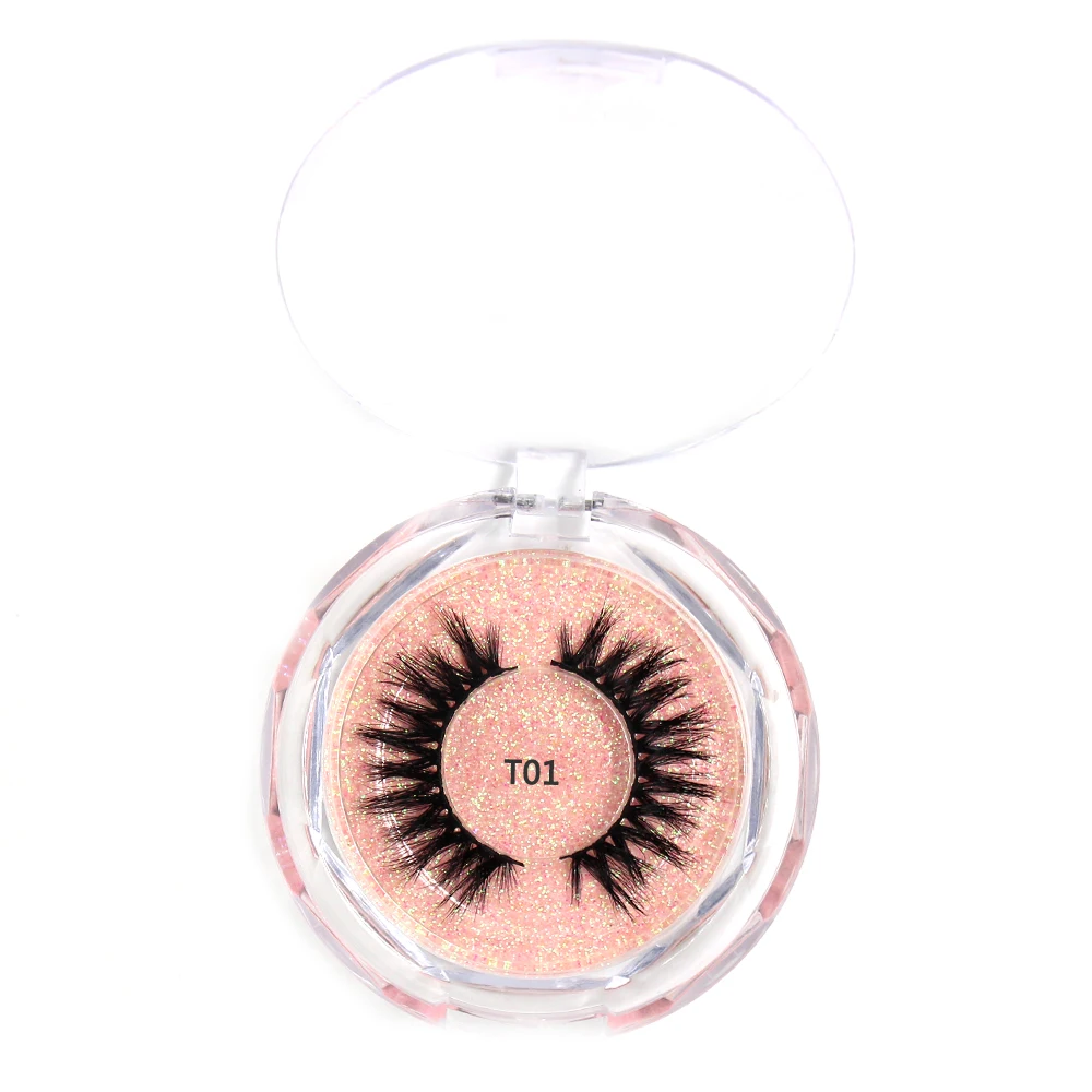 

LEHUAMAO Mink Eyelashes Makeup Lashes High Volume Long Lasting Fluffy Eyelashes Natural long Full stripe False Eyelashes T01