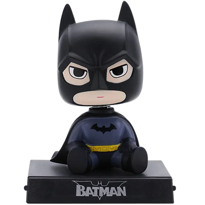 DC Marvel мультфильм пластиковый робот Baymax качающаяся голова фигурка автомобиля