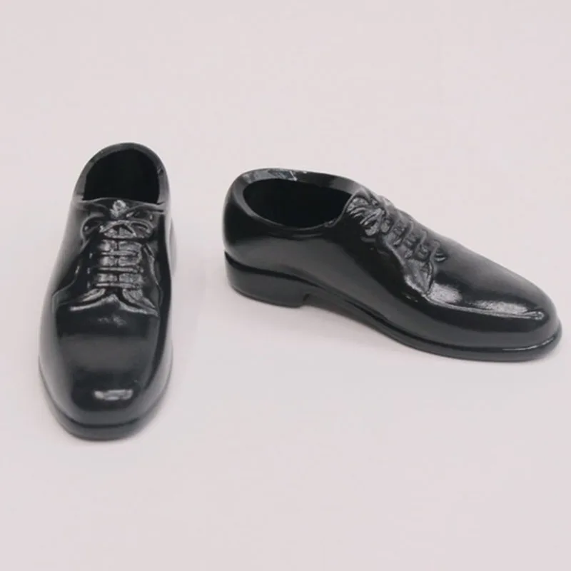 

1/6 action figure round head suit leather shoes for 12 inch movable doll accessory model
