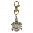 Креативный брелок маленький размер ретро черепаха Сова мотоциклетная шляпа Дизайнерские кварцевые карманные часы Подарки для мужчин женщин детей