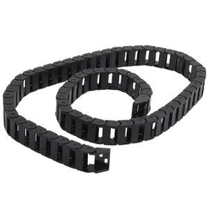 Акция! Цепные кабели 10x20 мм 1 м Открытый на обеих сторонах пластиковый буксирный кабель тяговой цепи