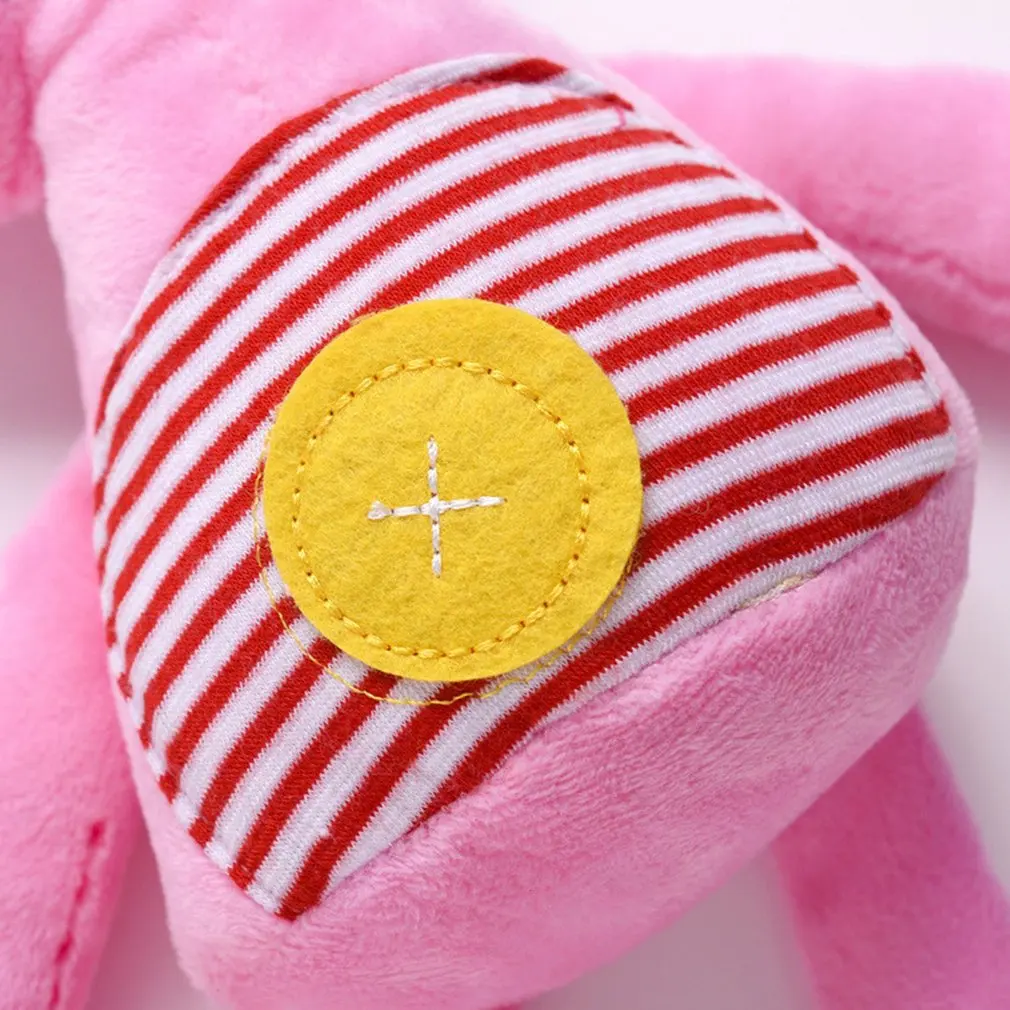 Детские плюшевые игрушки мультяшный медведь кролик успокаивающее полотенце