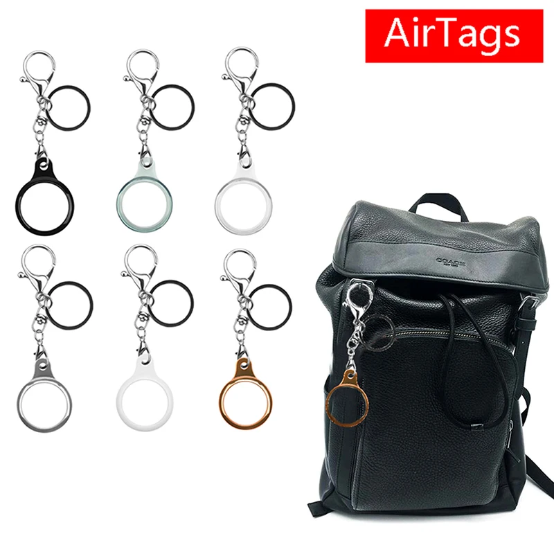 

Чехол из ТПУ, защитный чехол, чехол для Airtag Tracker, защита местоположения для airтеги, брелок, умный аксессуар, 11 цветов