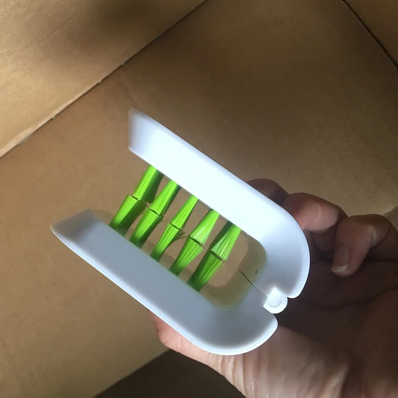 Новая кухонная щетка для чистки U-образная многофункциональная посуда нож вилка