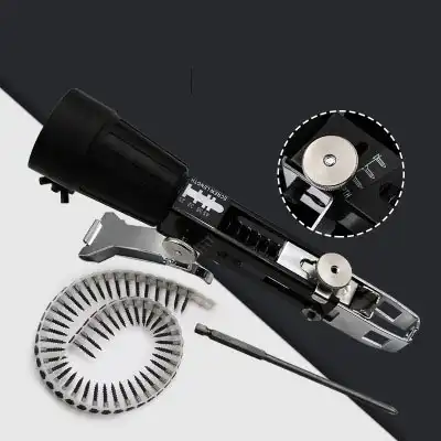 Automatic screw for nails with a chain adapter screw pistol for an electric drill woodworking tool AB ...