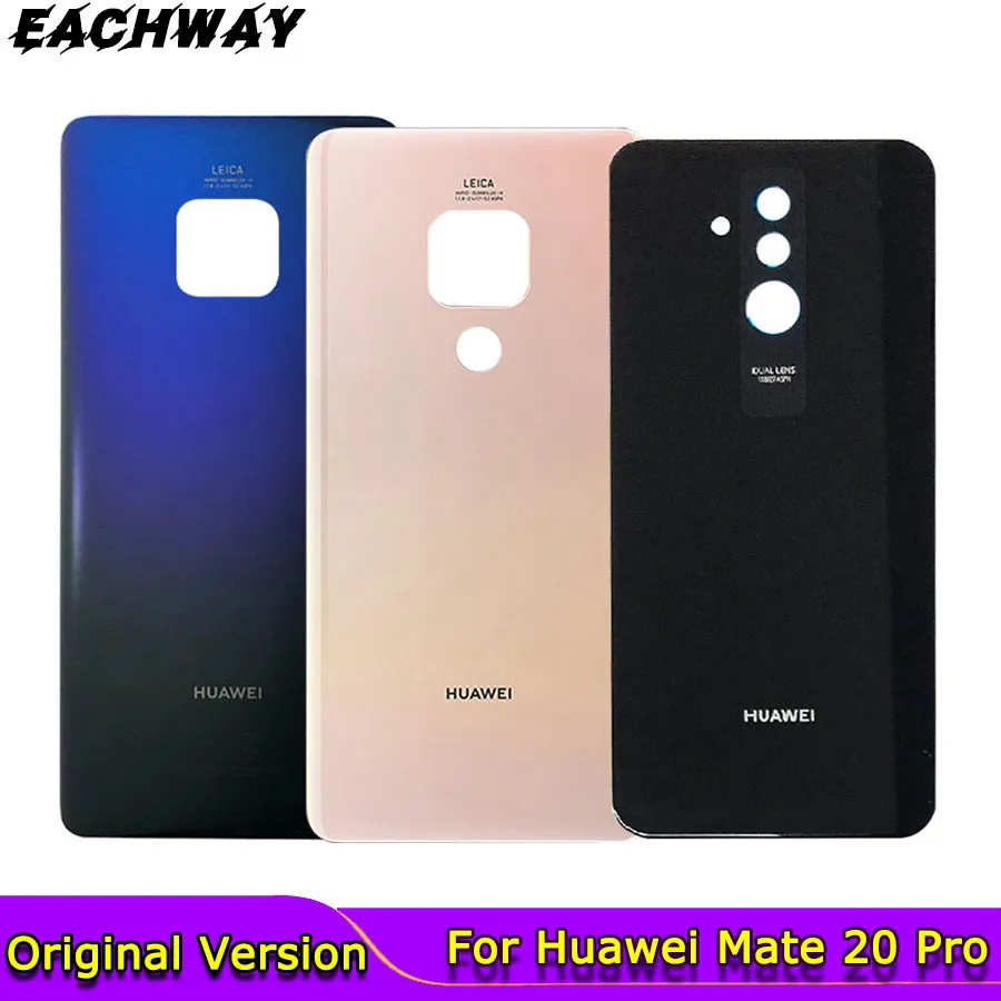 Задняя крышка батарейного отсека для Huawei Mate 20 Lite стеклянная задняя панель Mate20