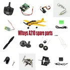 WLtoys XK A210 RC планер, запасные части, зажим для лопастей пропеллера, мотор, пульт дистанционного управления, Главная плата, серводвигатель, шасси