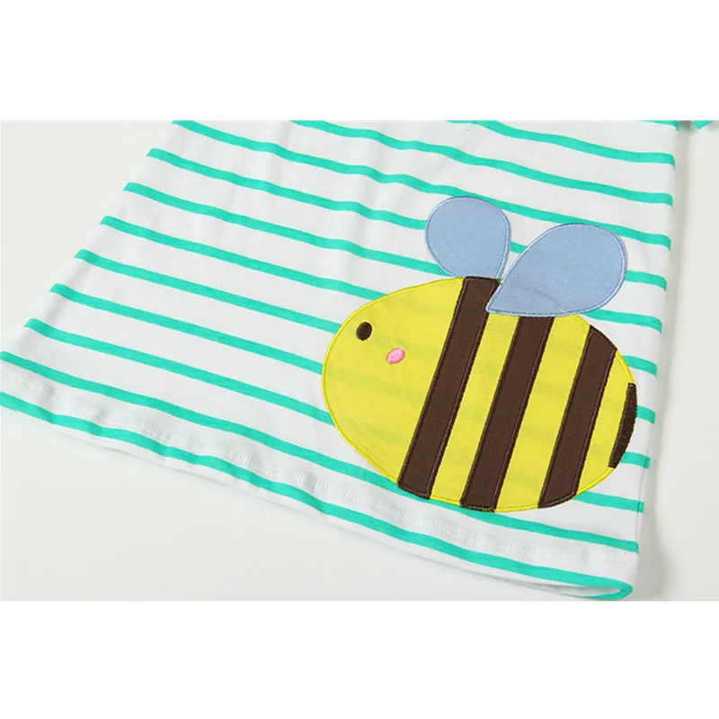 Детское Хлопковое платье в полоску на возраст 1-6 лет | Детская одежда и обувь