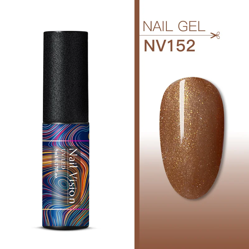 Nail Vision 5 мл УФ-набор гель-лаков для ногтей блестки замачиваются долговечный Гель-лак для ногтей маникюрный лак - Цвет: S06747