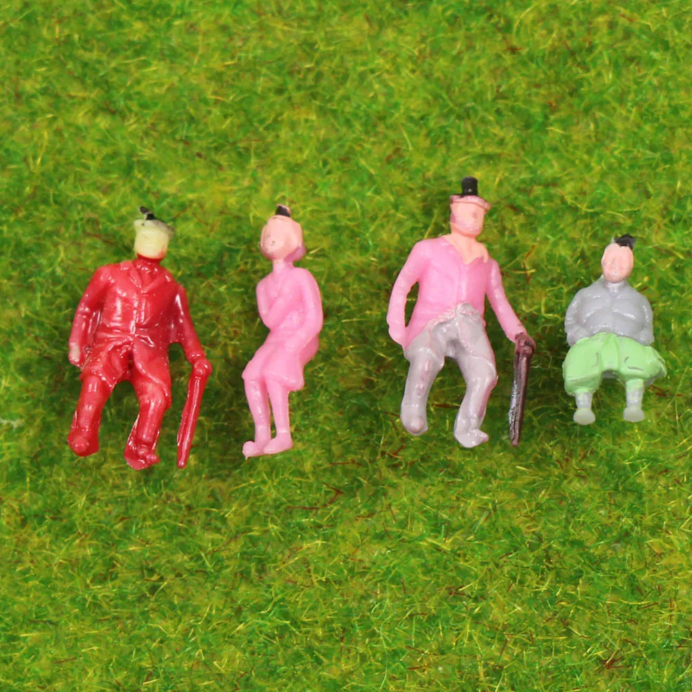 P150 100 шт. модель поезда масштаб 1:150 окрашенные фигурки в масштабе N|figure toy|figure