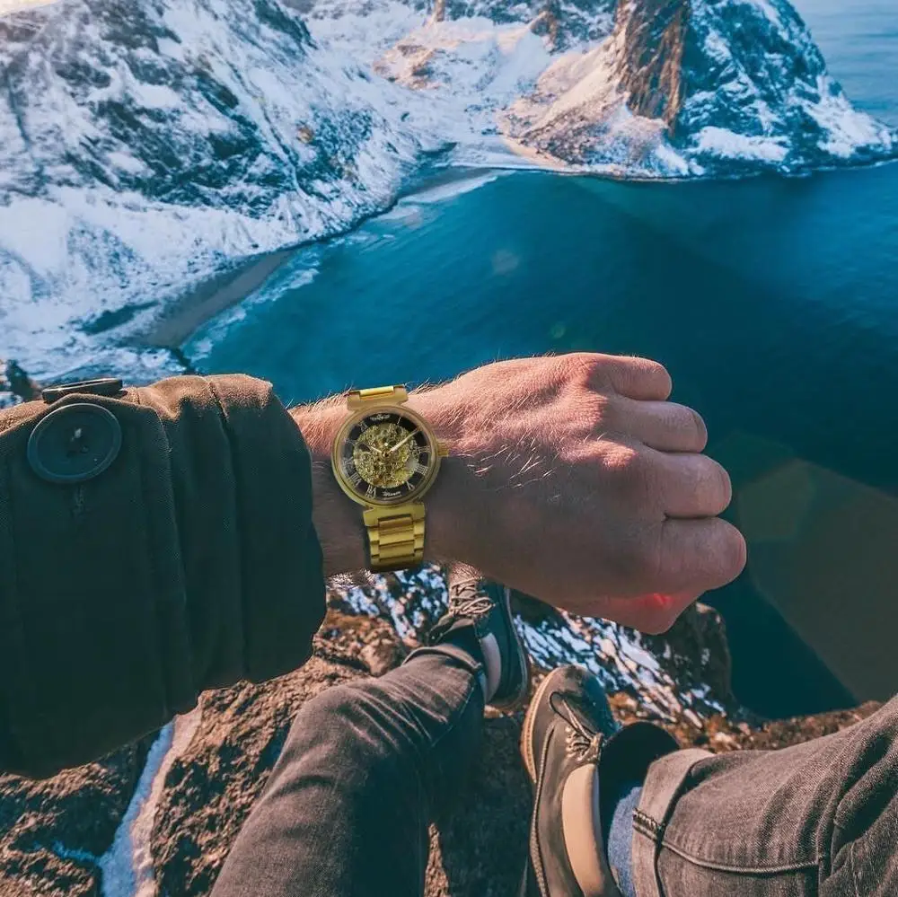 

Watch Men Royal Skeleton Automatic Mechanical Mens Watches Top Brand Luxury HipHop Wristwatch Wholesale Dropship