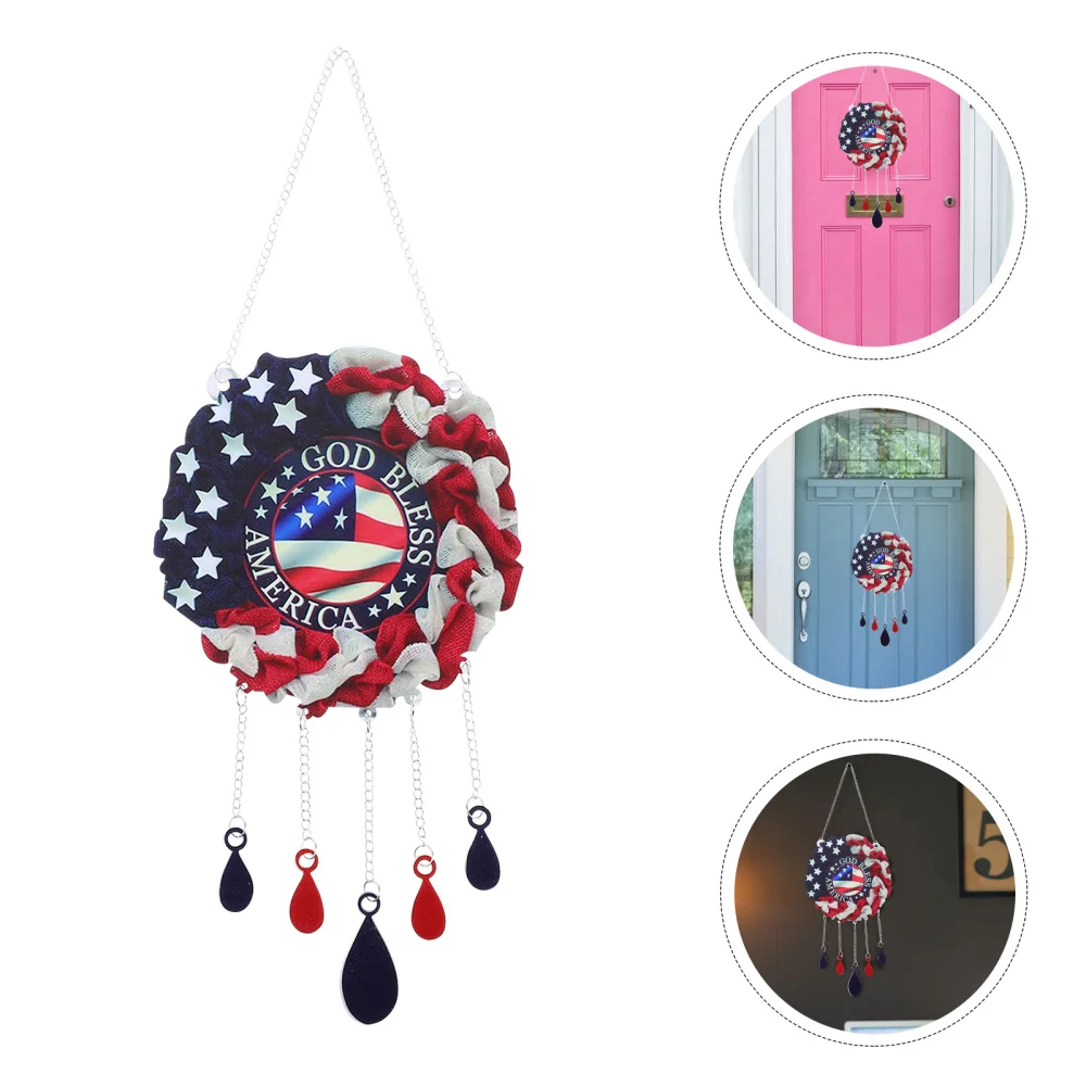 

Independence Day Wind Chime Creative Wind Chime Delicate Home Office Wind Chime