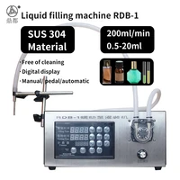 dingdu semi automatic small liquid filling machine rdb 1 for perfume glue essential oil chemical reagents