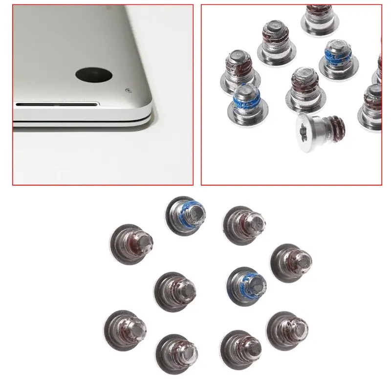 10 шт. винты для MacBook Pro Retina 13 3 дюйма 15 4 A1502 A1425 A1398 нижней крышки корпуса N2UB |