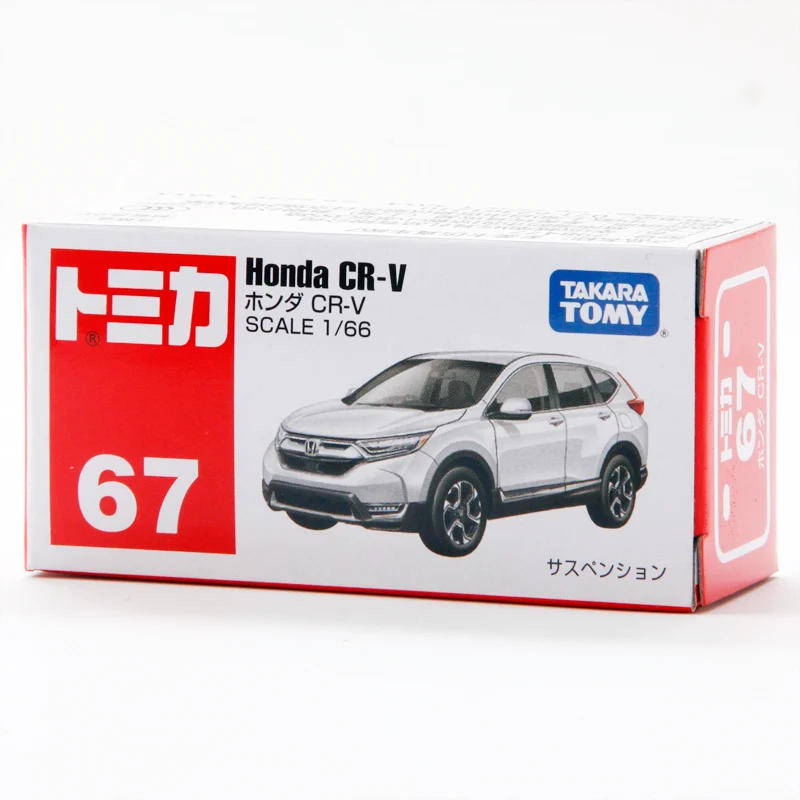 Takara Tomy Tomica 1: 66 Honda CR V № 67 внедорожник Литье металла автомобиль игрушечный