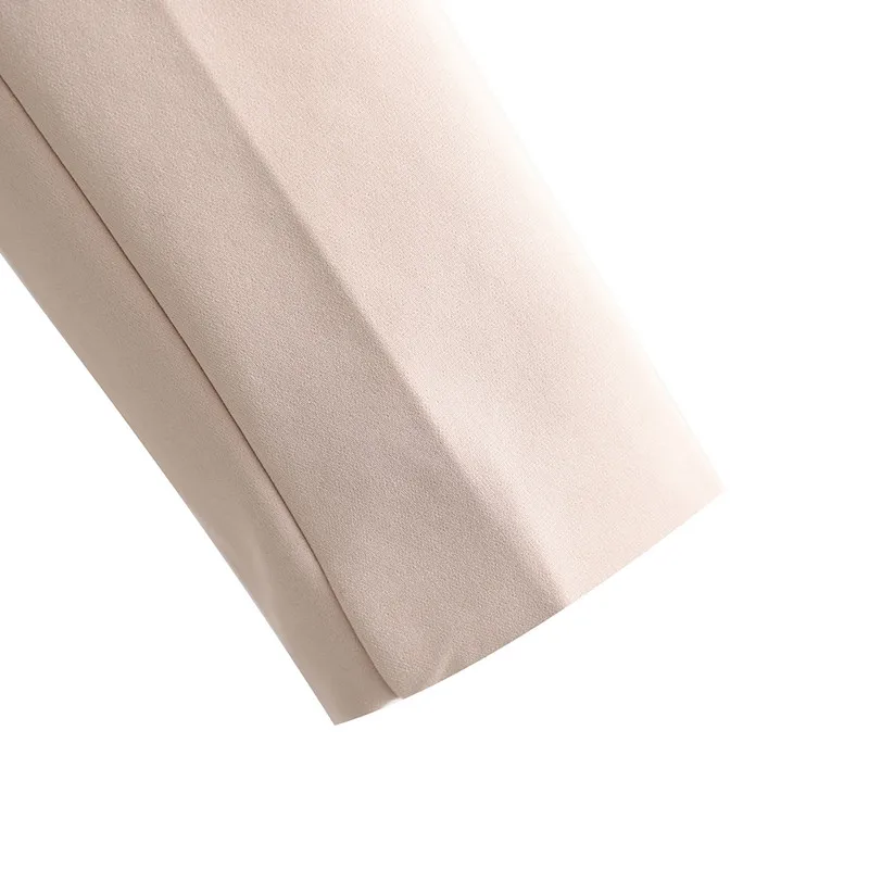 

Vintage Women Notched Collar Short Jacket Nice Spring-Autumn New Ladies Slim Short Jackets Female Elegant Suit Girls Chic