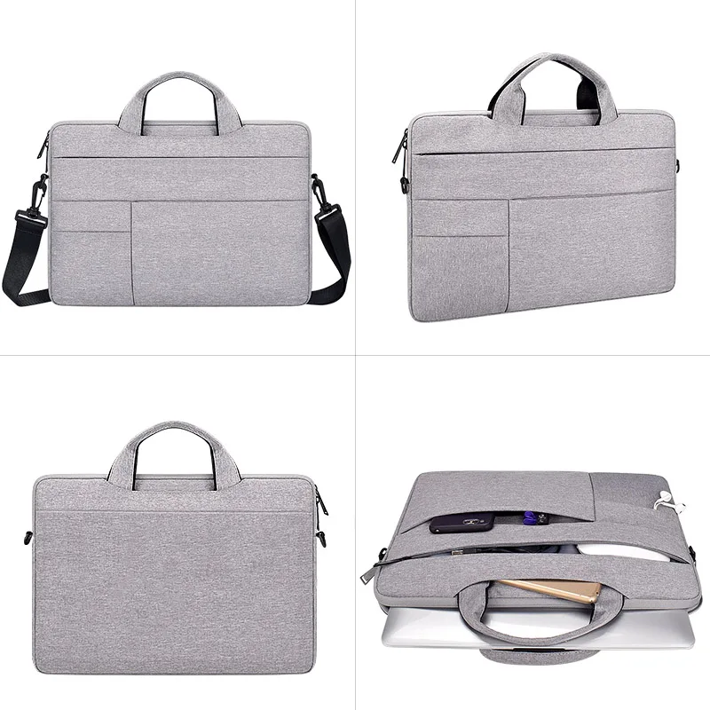 

Laptop Bag 13.3 14 15.6 Inch Waterproof Notebook Case Sleeve For Macbook Air Pro Computer Shoulder Handbag Women Men Briefcase