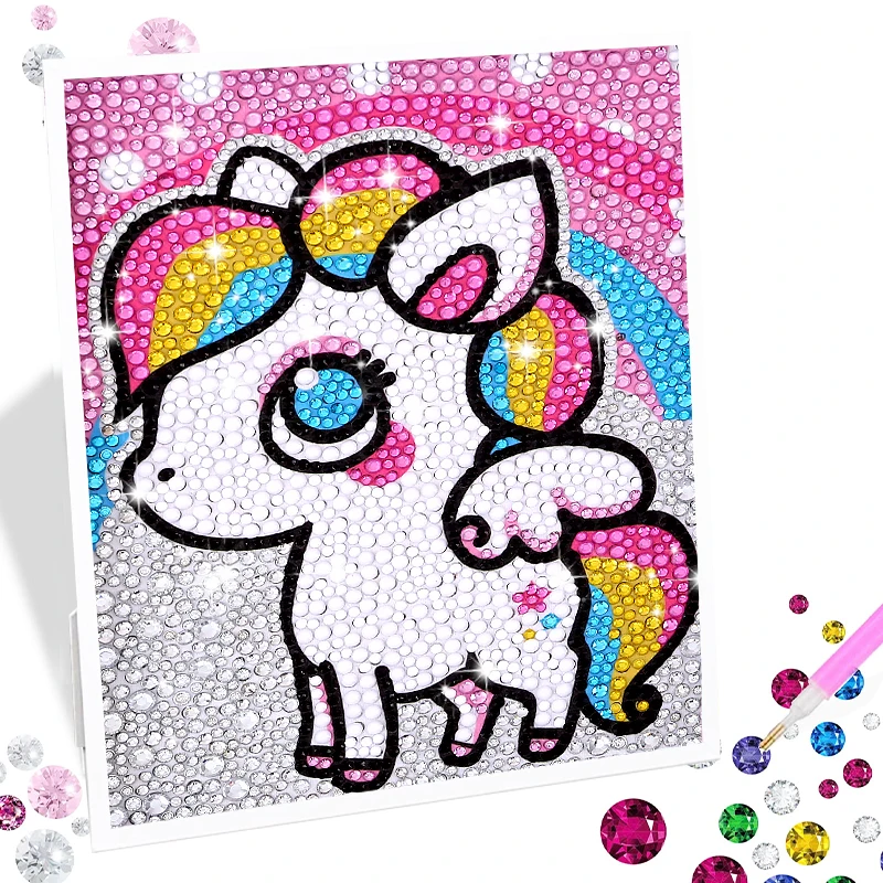 Алмазная живопись для детей мультяшное ремесло простой набор алмазной живописи