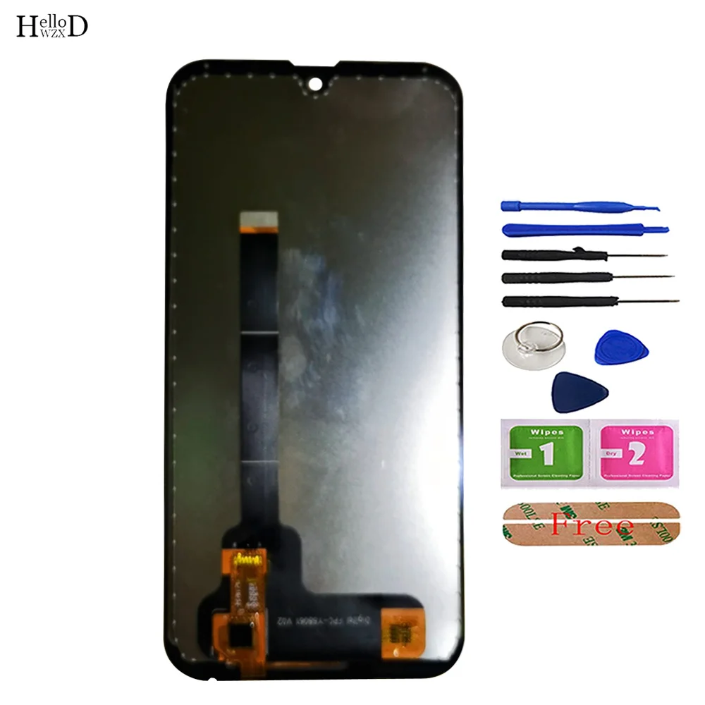 original 5 7 mobile for blackview bv5900 bv 5900 lcd display touch screen digitizer repair part phone lens sensor tools free global shipping