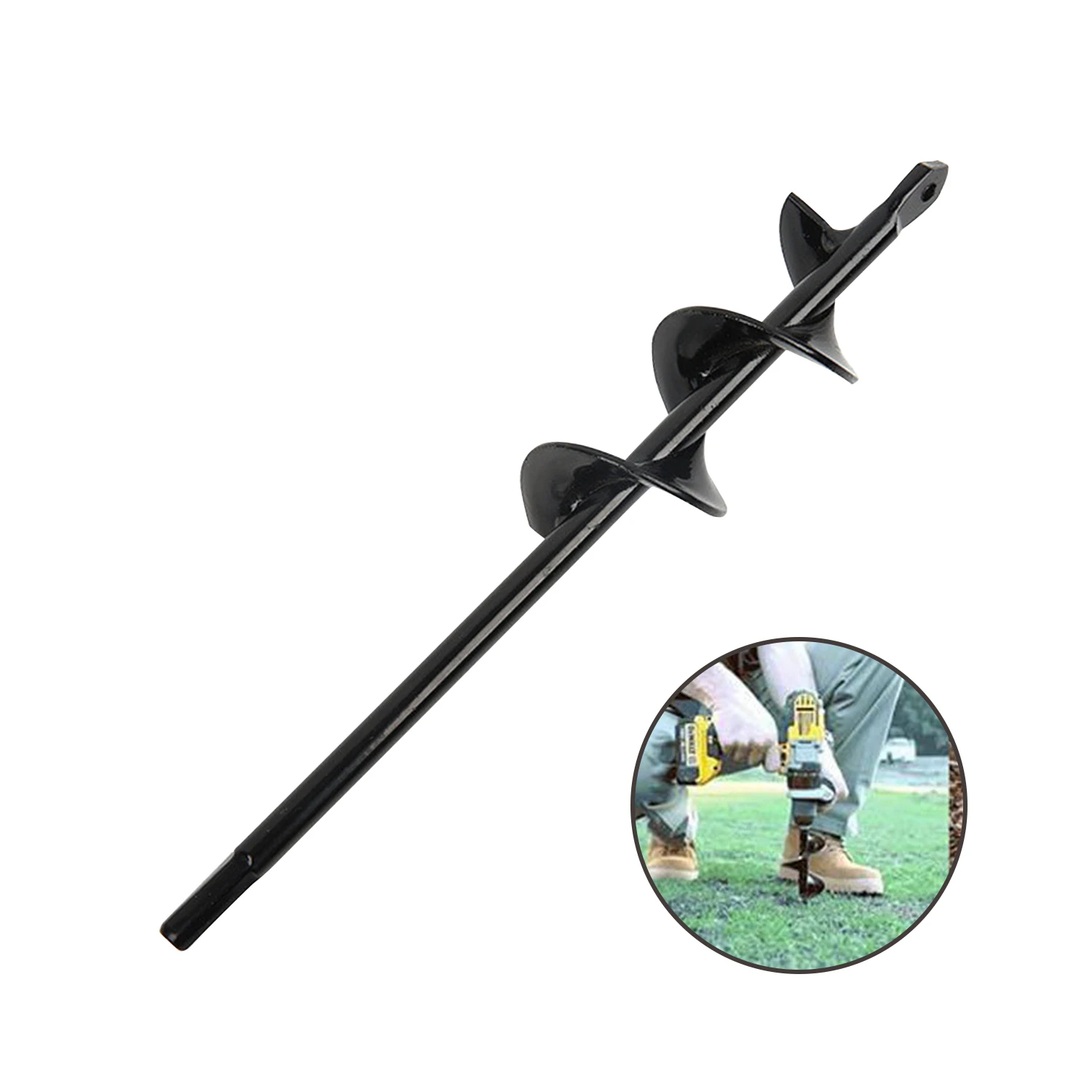 Сверло шнек для садовых растений Буровое устройство быстрой посадки саженцев