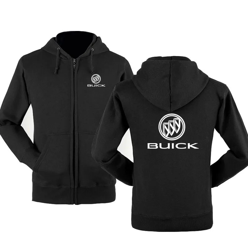 

2022 Spring & Autumn Buick logo zipper Hoodies Outerwear male Casual coat Brand zipper Hoodies &Sweatshirts