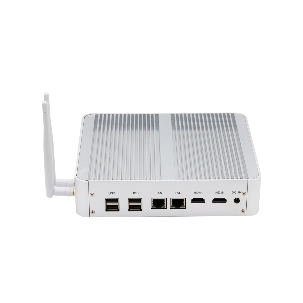 Eglobal настольный мини-компьютер Intel Core i5/i7 Nettop Barebone двойной Lan Двойной HDMI 8 * USB