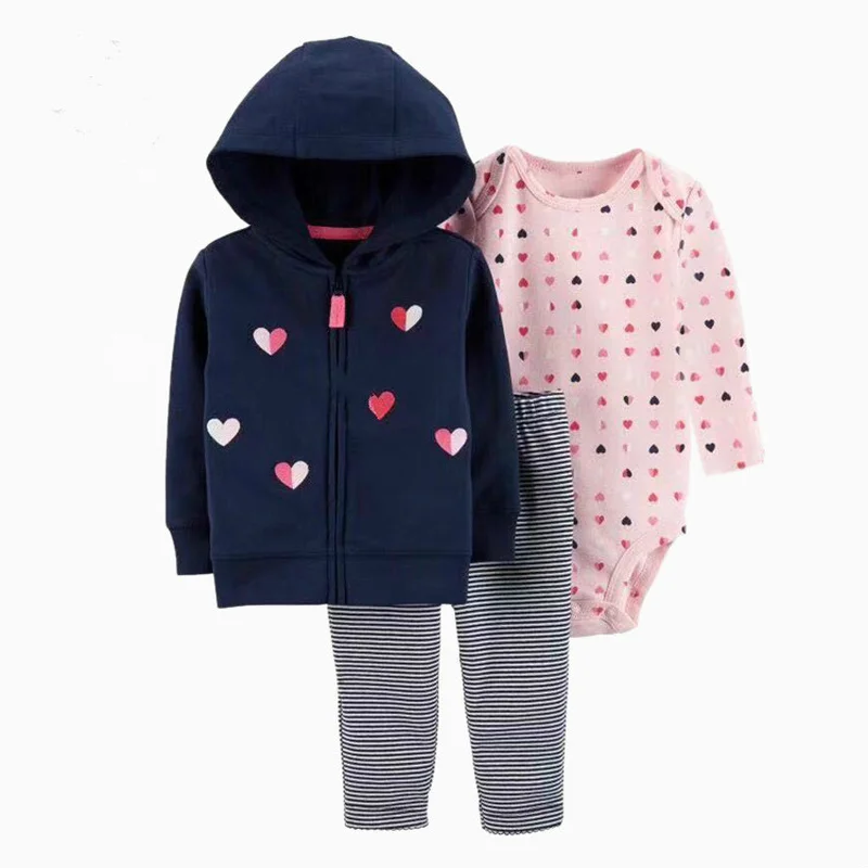 Комплект из 3 предметов одежда для маленьких мальчиков девочек комплект детской