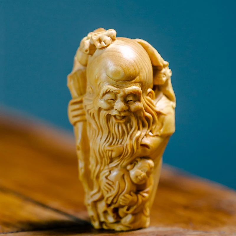 Искусственная фигурка Будды ручной работы подвеска украшение для дома поделки