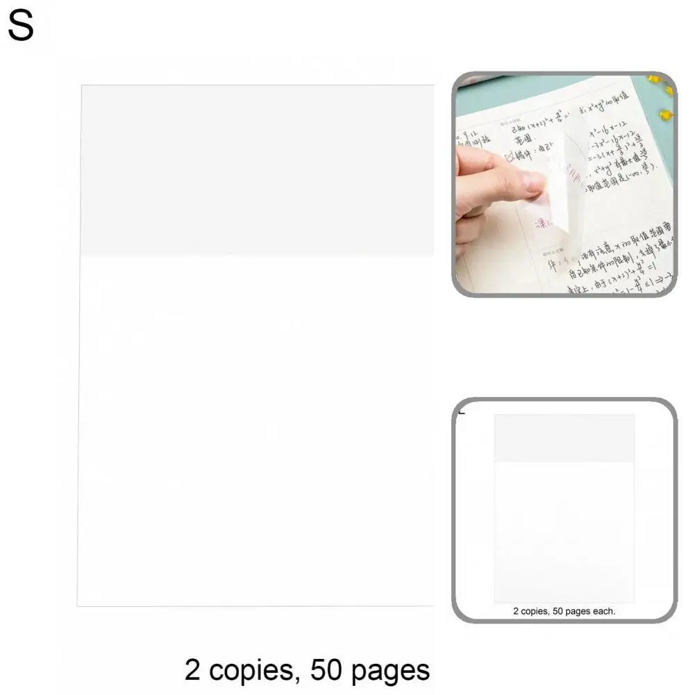 

Scentless 100 Sheets Useful Warm Tips Memo Pad Compact Memo Pad Smooth to Write for Home