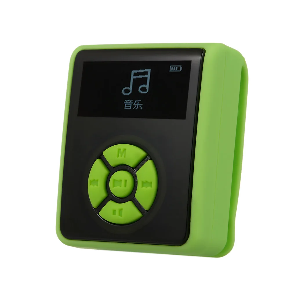 Портативный IPX7 водонепроницаемый мини MP3 плеер 8 Гб музыкальный с наушниками fm