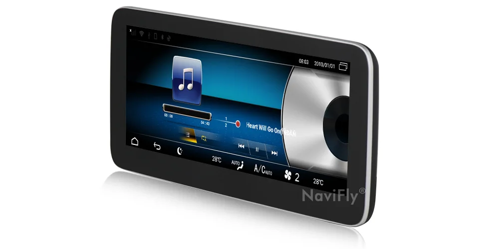 NaviFly Автомобильный мультимедийный плеер для Mercedes benz A/CLA/GLA класс X156 2013- NTG 4,5 Android 9,0 авто gps навигация wifi ips