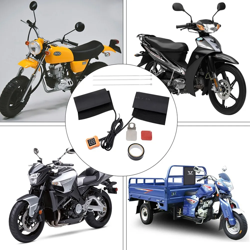 

Winter Universal Motorcycle Bike Bar Heater Hand Warmer 12V For HANDLE ATV Heating Handle Cover Rearview Mirror Bracket
